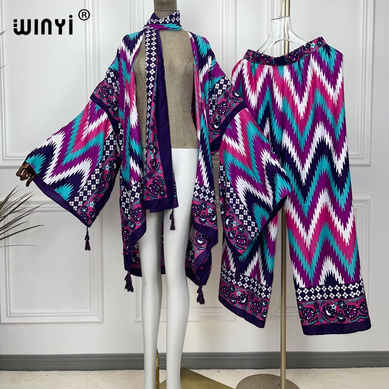 WINYI dwuczęściowy garnitur ki – Women'S Fashion Kimono recenzja i cena