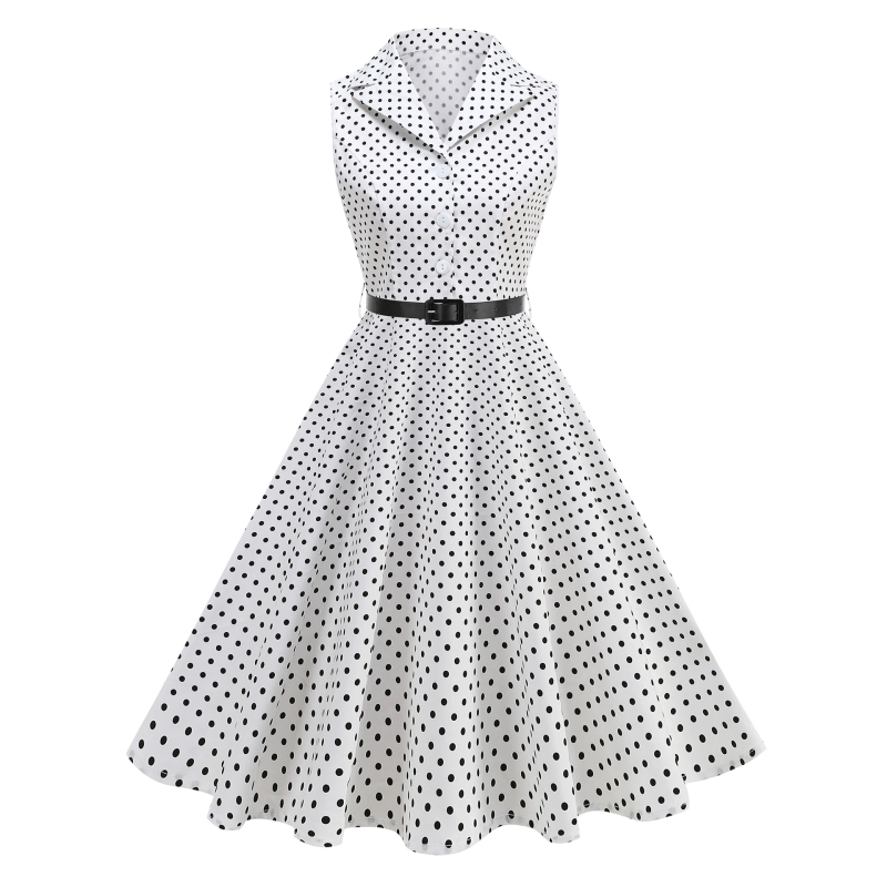 Sukienka letnia bez rękawów w  – Women'S Fashion In The 1950S recenzja i cena