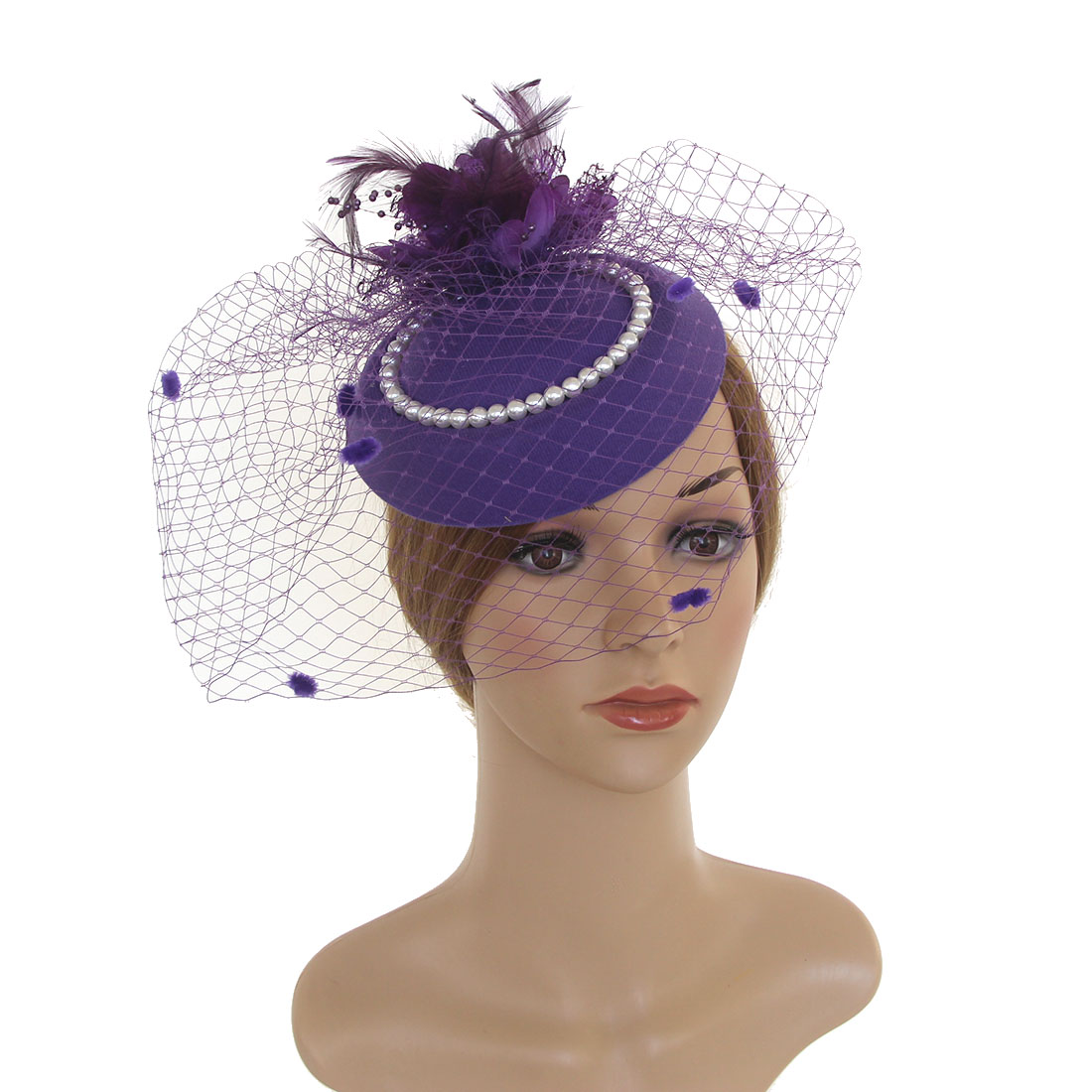 Kapelusz fascinator z piórami  – Women'S Fashion Kentucky Derby recenzja i cena