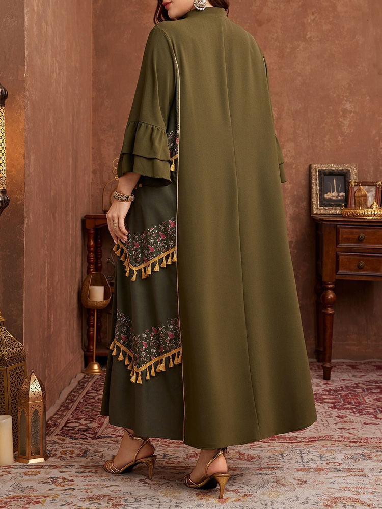 GIBSIE Sukienka Abaya Plus Siz – Maxi Dress Boho recenzja i cena